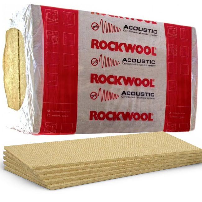 Шумоизолация STEPROCK на марка ROCKWOOL